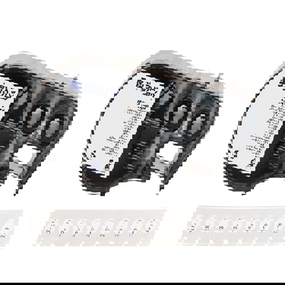 Labels, Ribbons & Tapes; Application: Label Printer Cartridge ; Type: Label Printer Cartridge ; Color Family: White ; Color: Black on White ; Number Of Labels Per Roll: 240 ; Label Diameter (Inch): 3/8